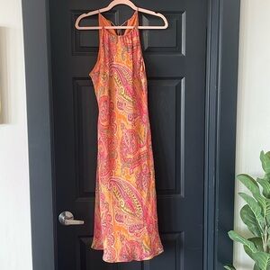 Ann Taylor Silk Paisley Dress